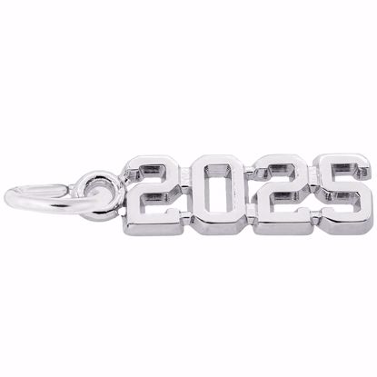 Picture of '2025' Charm Pendant - Sterling Silver
