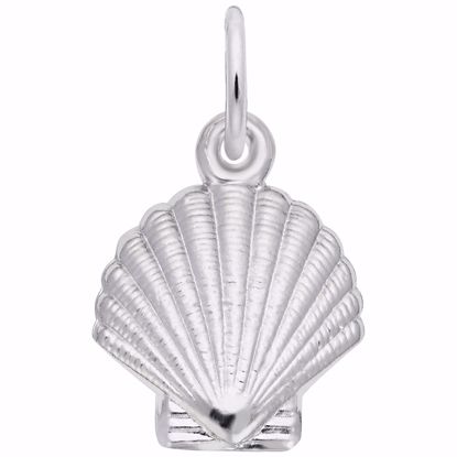 Picture of Shell Charm Pendant - Sterling Silver