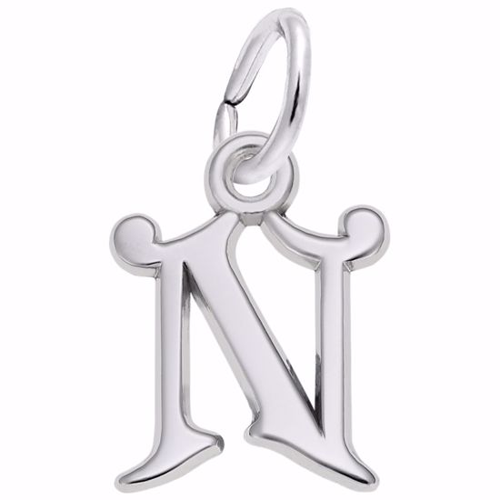 Picture of Init-N Charm Pendant - Sterling Silver