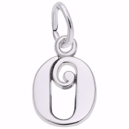 Picture of Init-O Charm Pendant - Sterling Silver