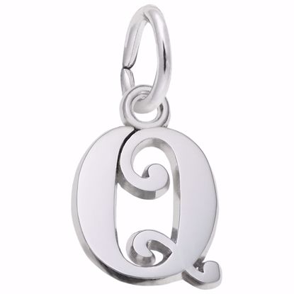 Picture of Init-Q Charm Pendant - Sterling Silver