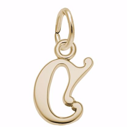 Picture of Init-C Charm Pendant - 14K Gold