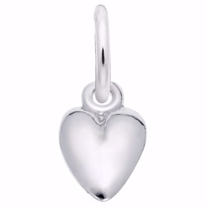 Picture of Heart Charm Pendant - Sterling Silver