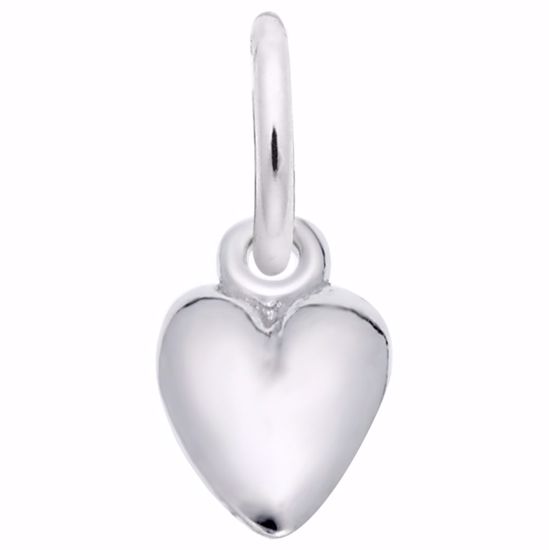 Picture of Heart Charm Pendant - Sterling Silver