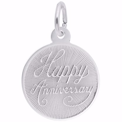 Picture of Anniversary Charm Pendant - Sterling Silver