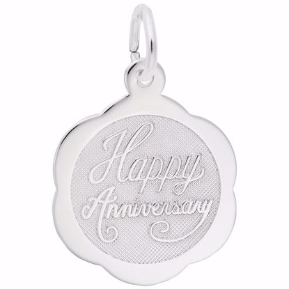 Picture of Anniversary Charm Pendant - Sterling Silver