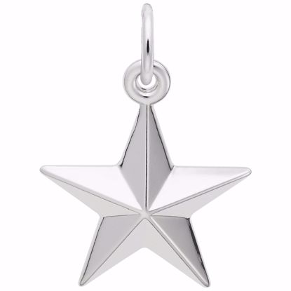 Picture of Star Charm Pendant - Sterling Silver