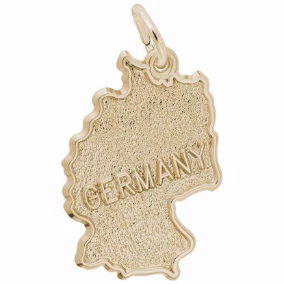 Picture of Germany Charm Pendant - 14K Gold