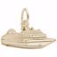 Picture of Cruise Ship Charm Pendant - 14K Gold