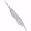 Picture of Feather Charm Pendant - Sterling Silver