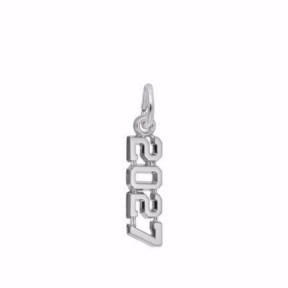 Picture of '2027' Charm Pendant - Sterling Silver