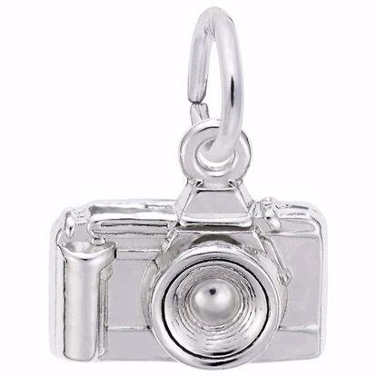 Picture of Camera Charm Pendant - Sterling Silver