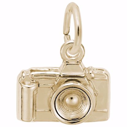Picture of Camera Charm Pendant - 14K Gold