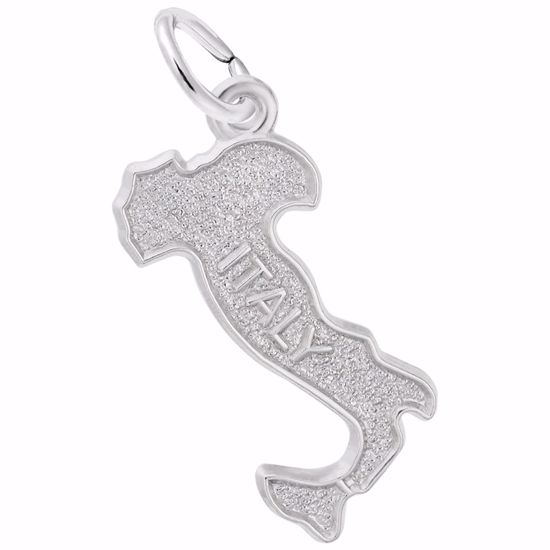 Picture of Italy Charm Pendant - Sterling Silver