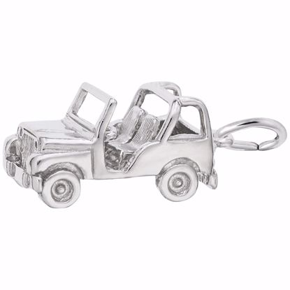 Picture of Off Road Vehicle Charm Pendant - Sterling Silver