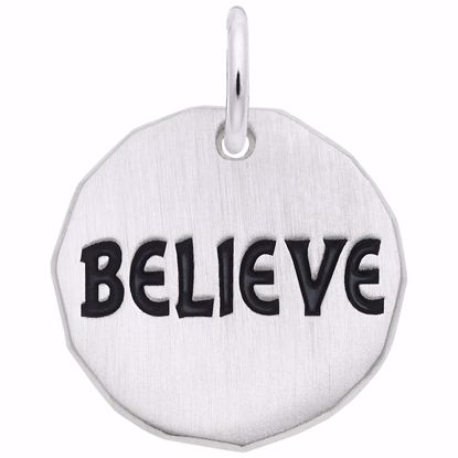 Picture of Believe Charm Tag